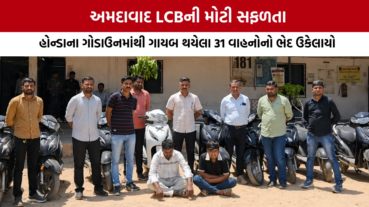 Ahmedabad Honda Showroom Theft