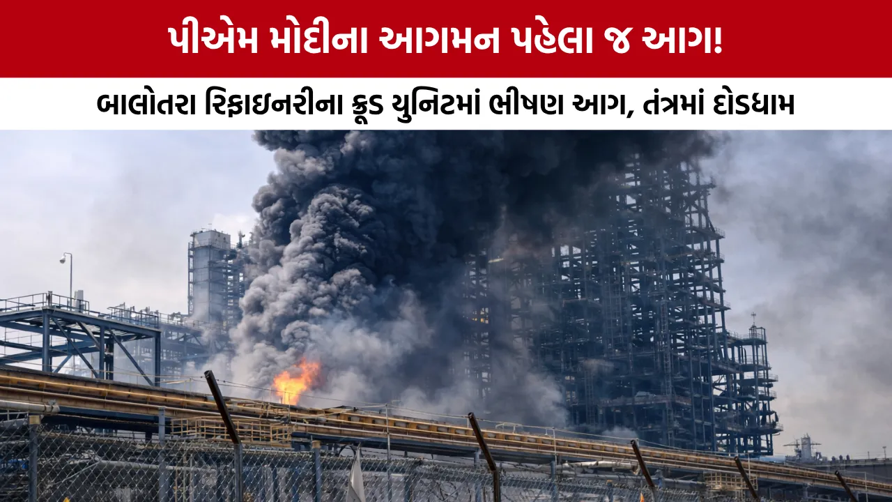 Rajasthan  Pachpadra Refinery Fire: