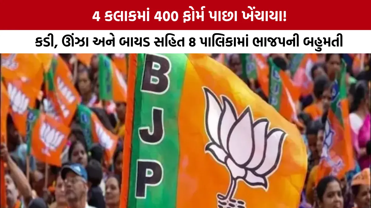 BJP Unopposed Winners Gujarat