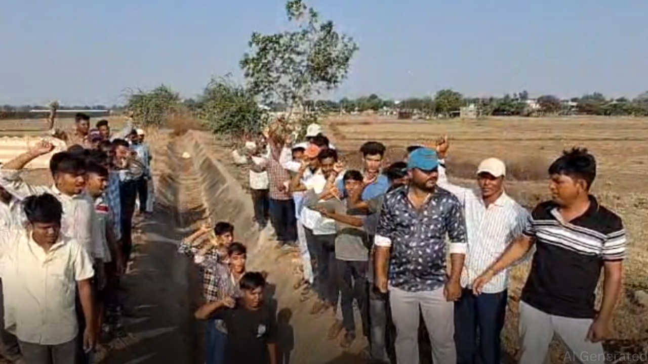 Builderએ કેનાલ તોડતા Farmersની સ્થિતિ વણસી