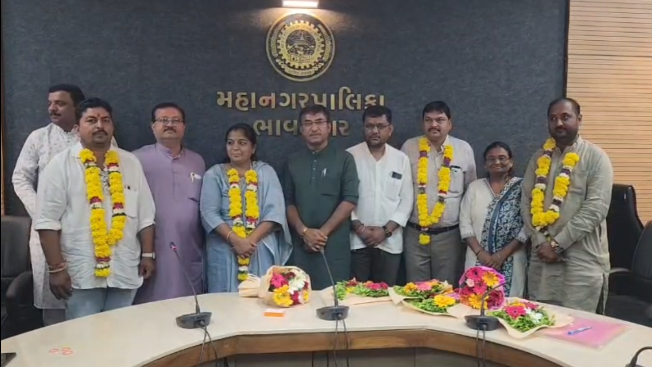 Usha Talreja ભાવનગરને મળ્યાં નવા મેયર