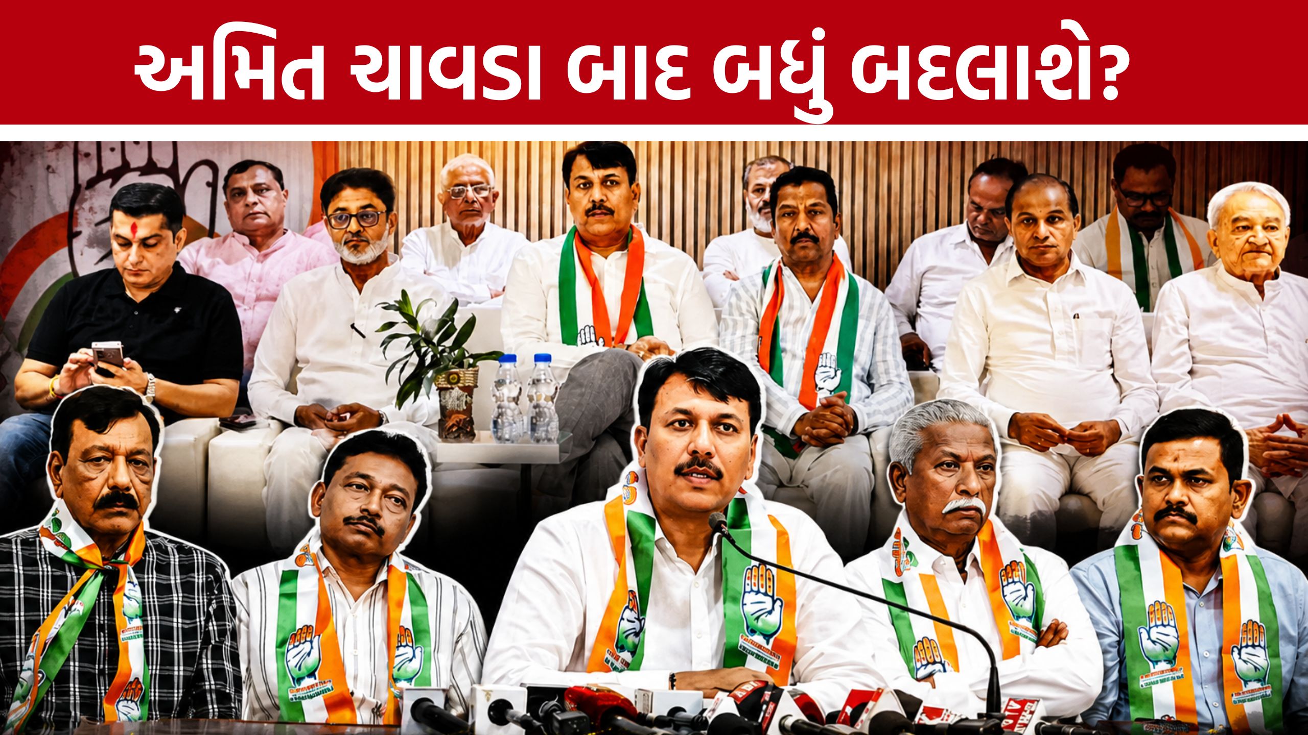 સ્થાનિક સ્વરાજની હાર બાદ Gujarat Congressમાં મોટો ભૂકંપ,