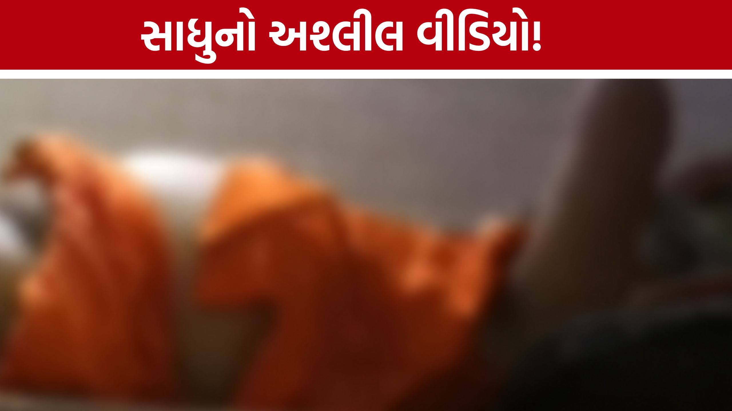 Ahmedabad Bharti Ashram controversy:સાધુનો અશ્લીલ વીડિયો!