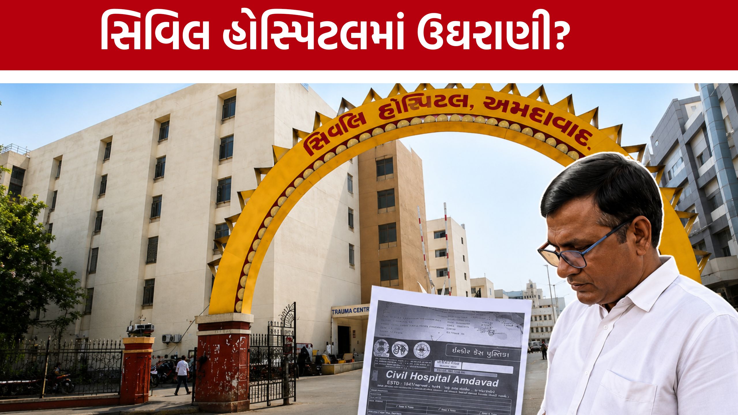 Ahmedabad Civil Hospital ફરી વિવાદમાં! દર્દીએ વીડિયો વાયરલ