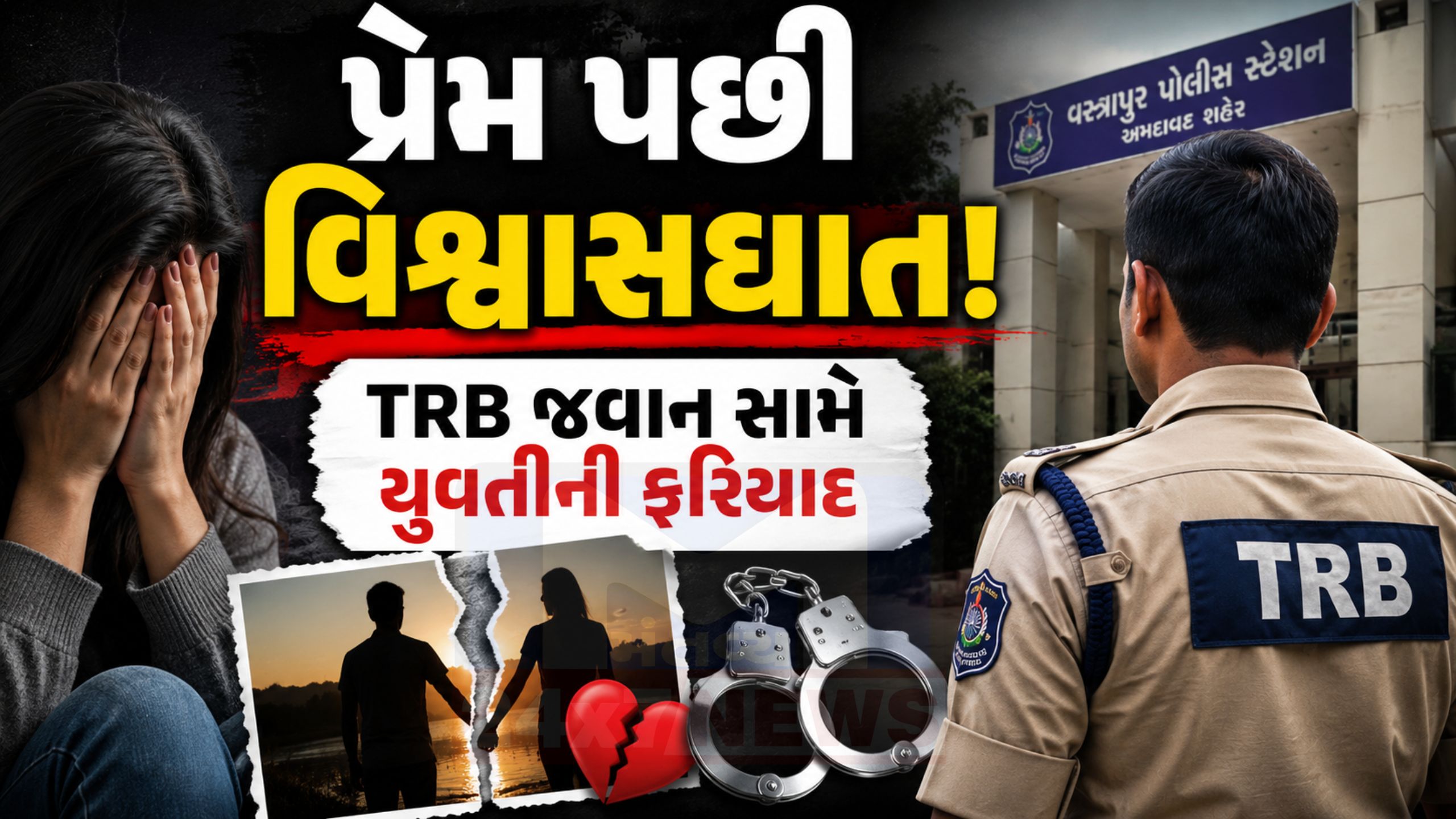 Ahmedabad Rape:મૈત્રી કરાર બાદ સંબંધ તૂટતા યુવતીએ કરી ફરિયાદ