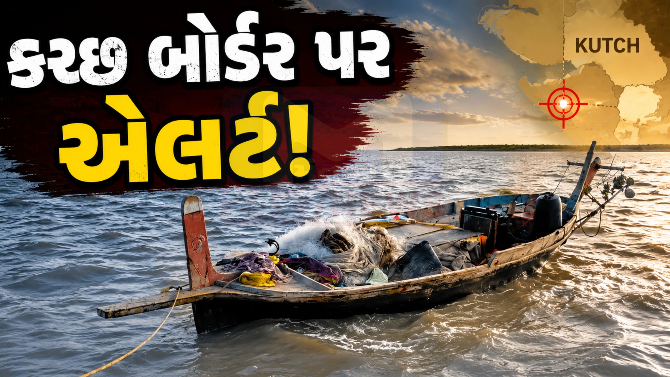 Kutch border પર એલર્ટ: BSFએ ઝડપી પાકિસ્તાની બોટ