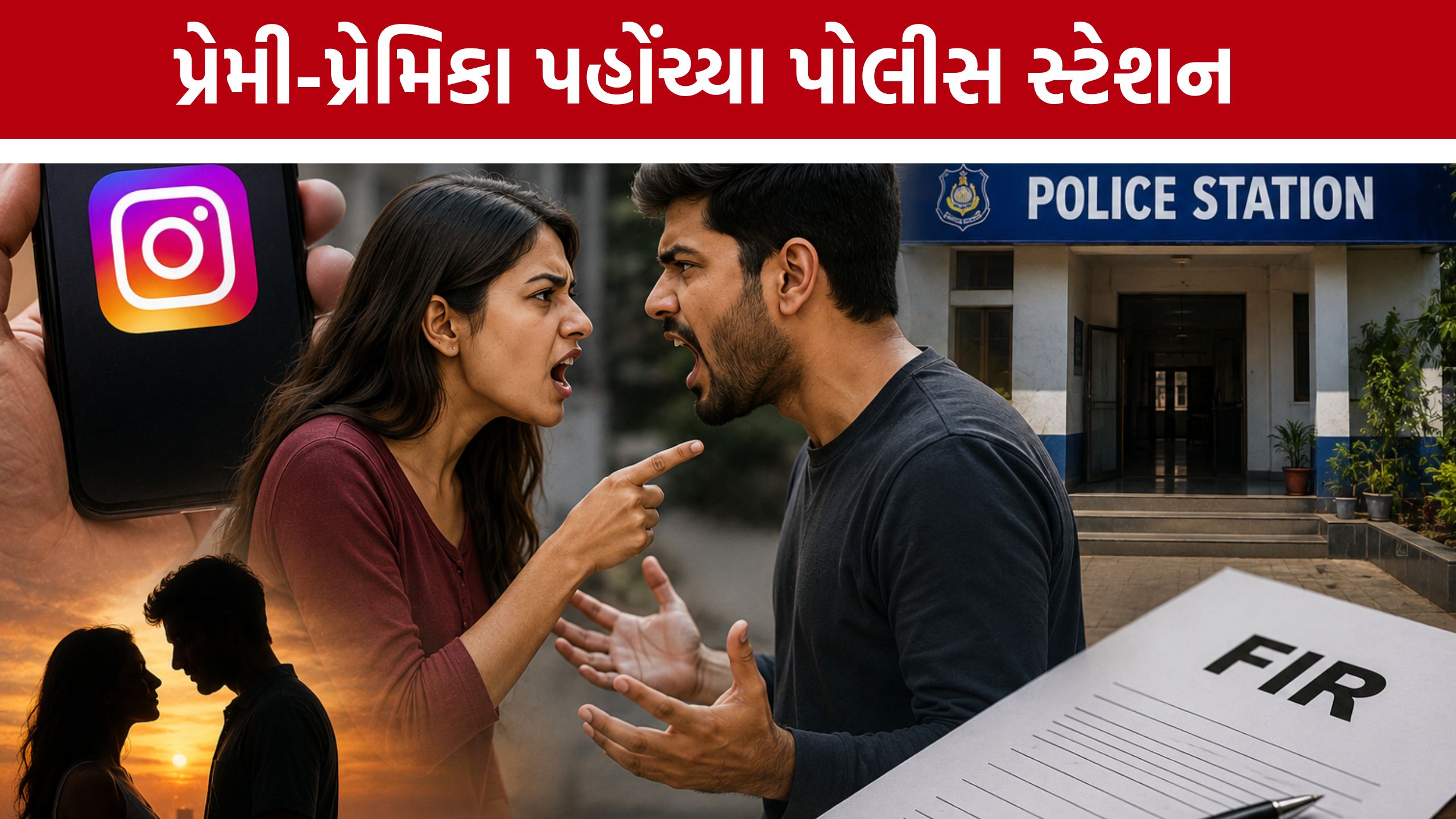 Bhavnagar Love Story:પ્રેમી-પ્રેમિકાએ સામસામે નોંધાવી ફરિયાદ