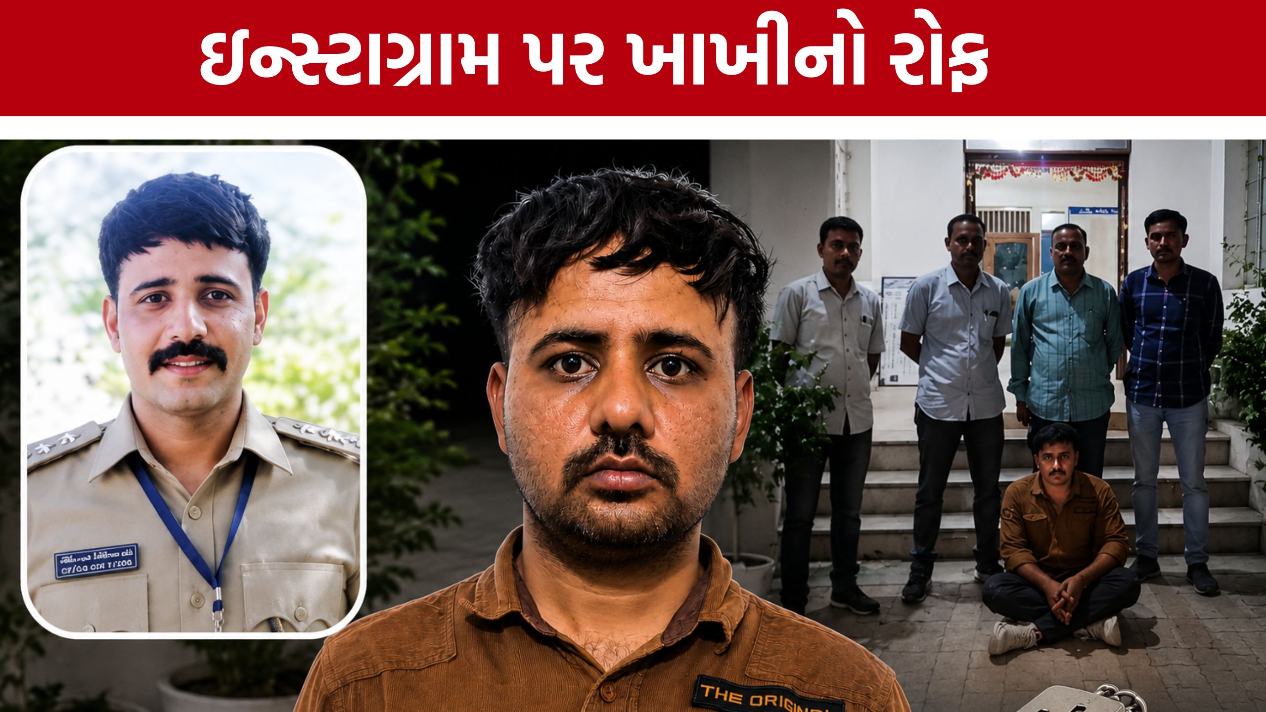 Fake DYSP Gujarat:સોશિયલ મીડિયામાં DySP બની ફરતો હતો યુવક