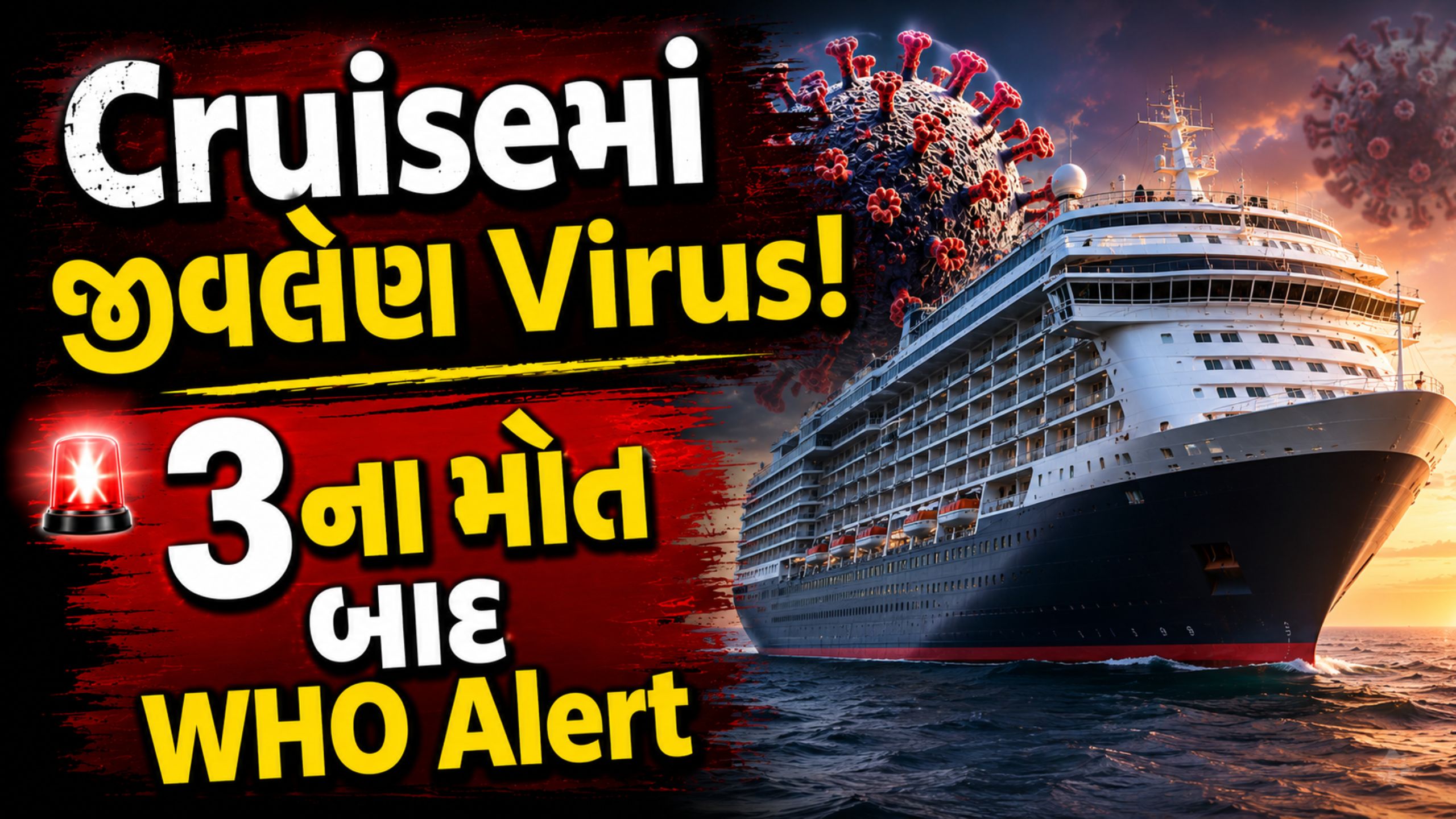 'MV Hondius’માં Hanta virusનો ખતરો,3ના મોત