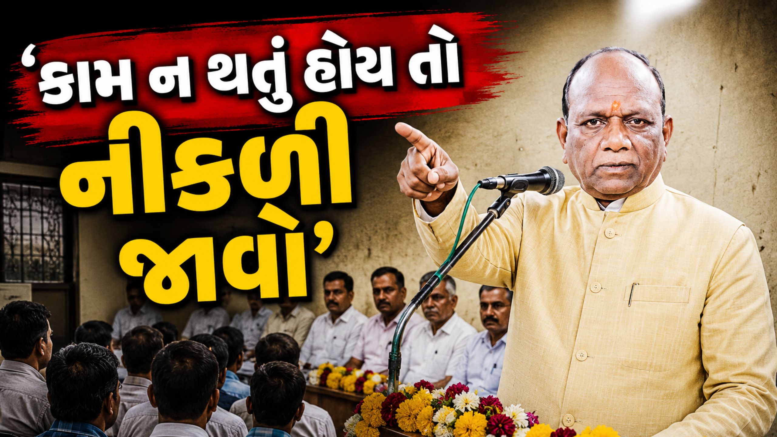 જિલ્લા પ્રમુખ-પ્રભારી સામે Mansukhbhai Vasavaના કડક શબ્દો