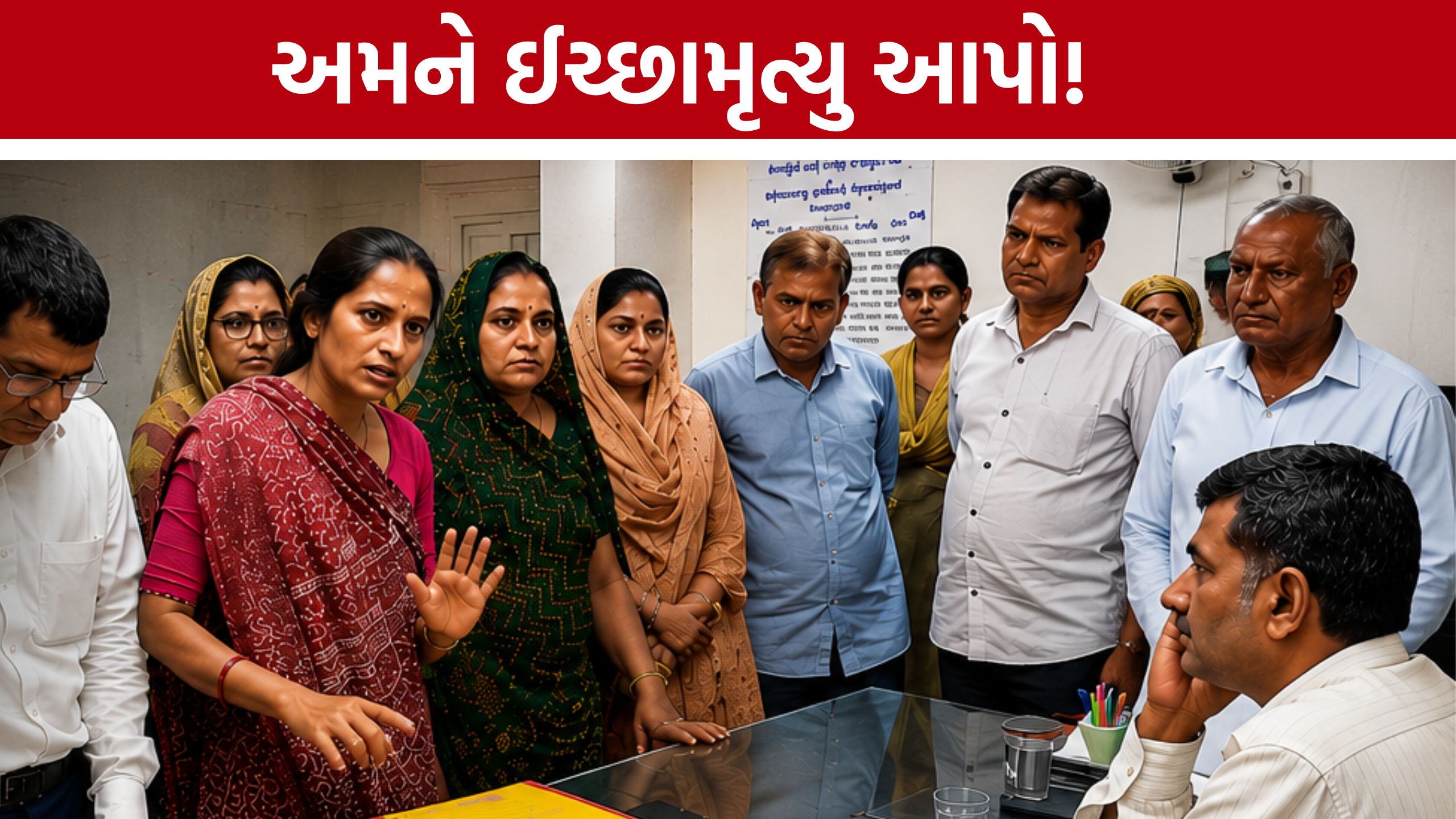 Mehsana pollution:અમને જીવવા દો અથવા ઈચ્છામૃત્યુ આપો”