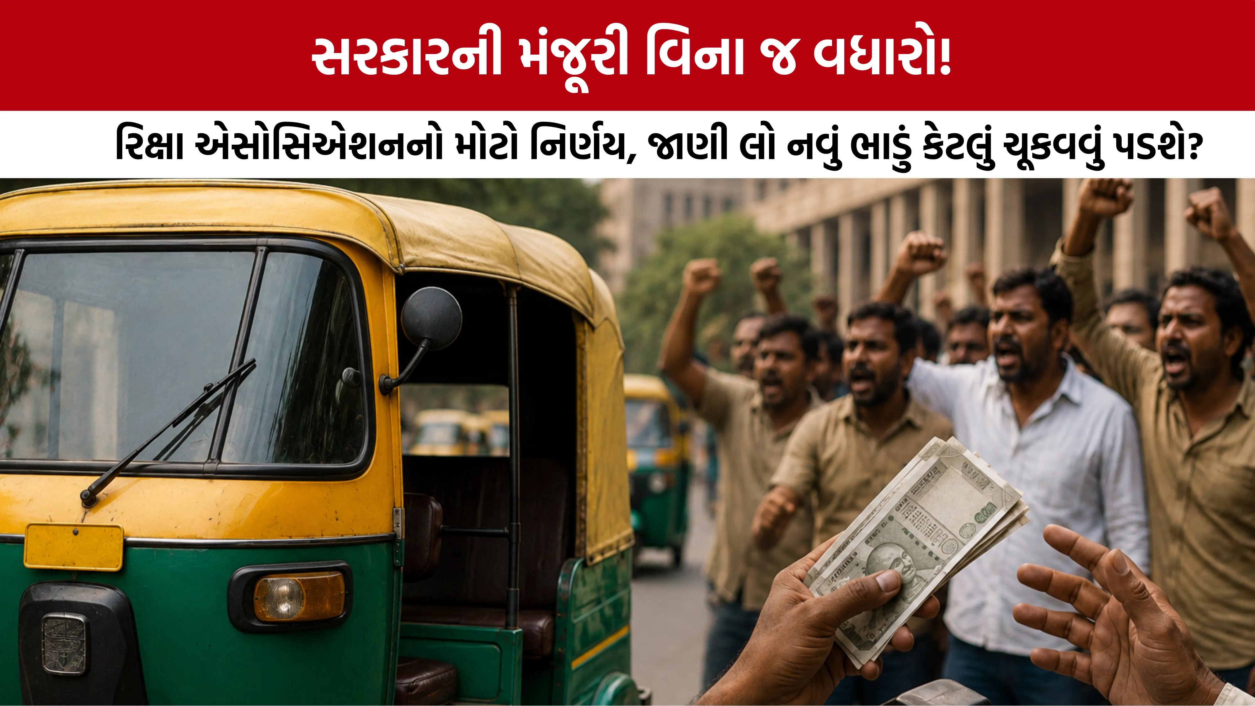 Ahmedabad Auto Rickshaw Fare Hike