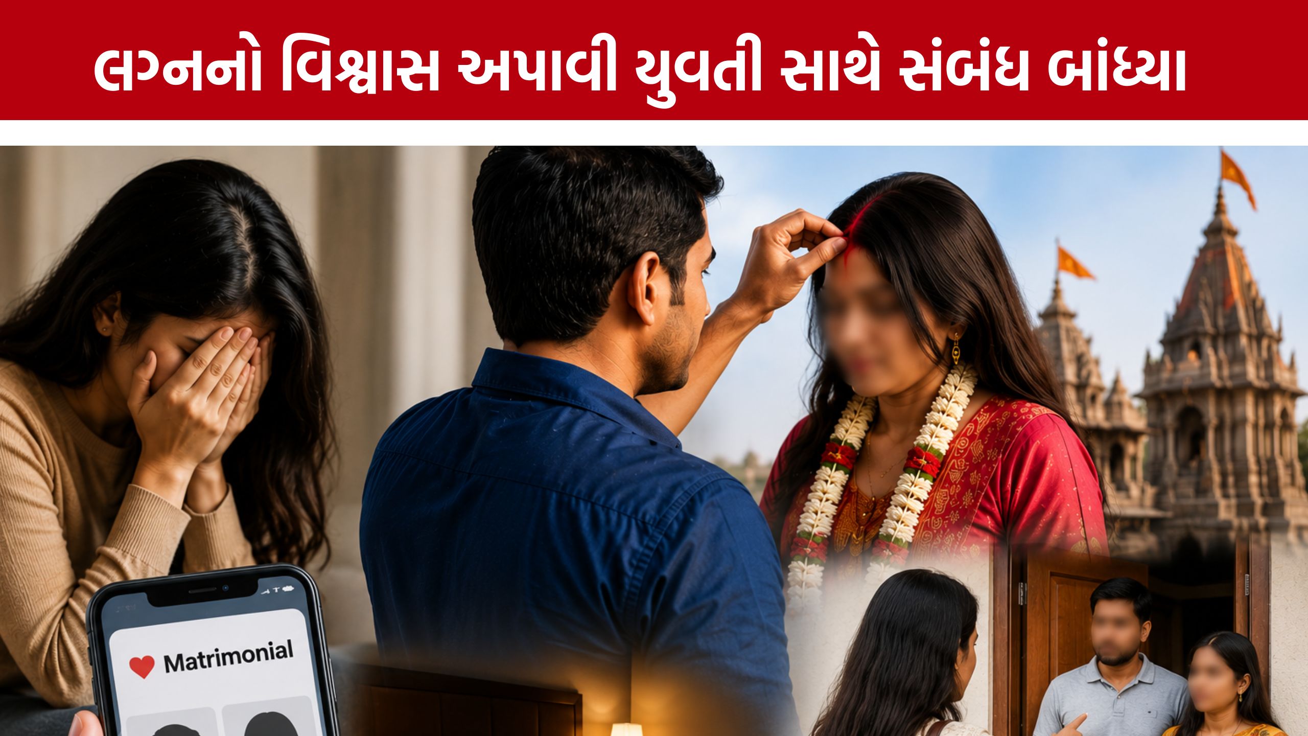 Matrimonial Fraud: ‘હું ડાયવોર્સી છું’ કહી યુવતીનો વિશ્વાસ જીત્યો