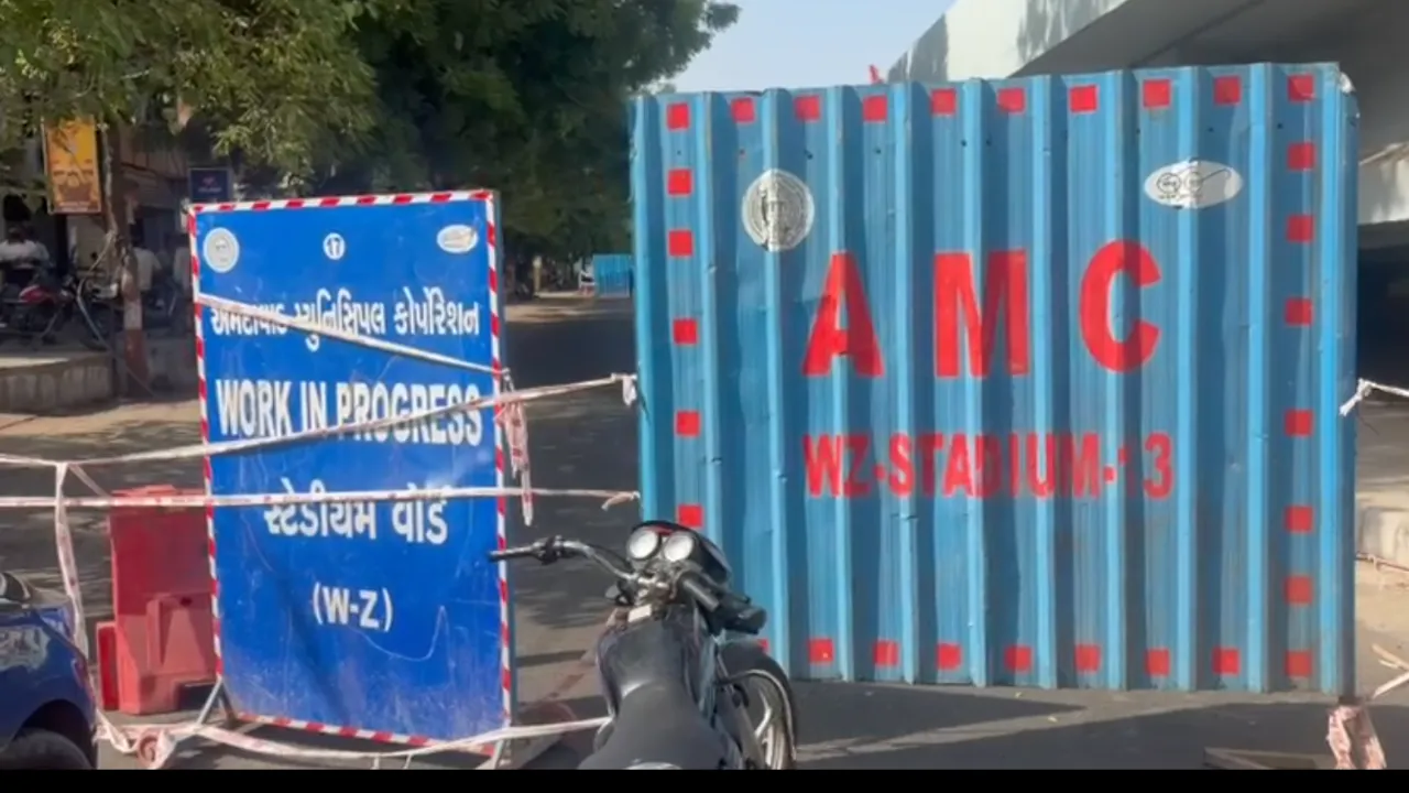 Ahmedabad Vadaj Overbridge Sinkhole