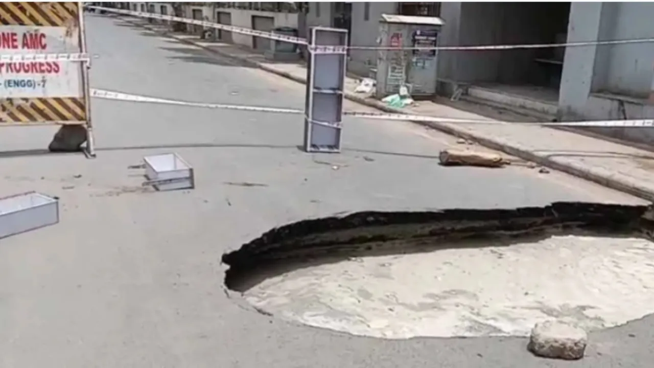 Ahmedabad Vastral Sinkhole