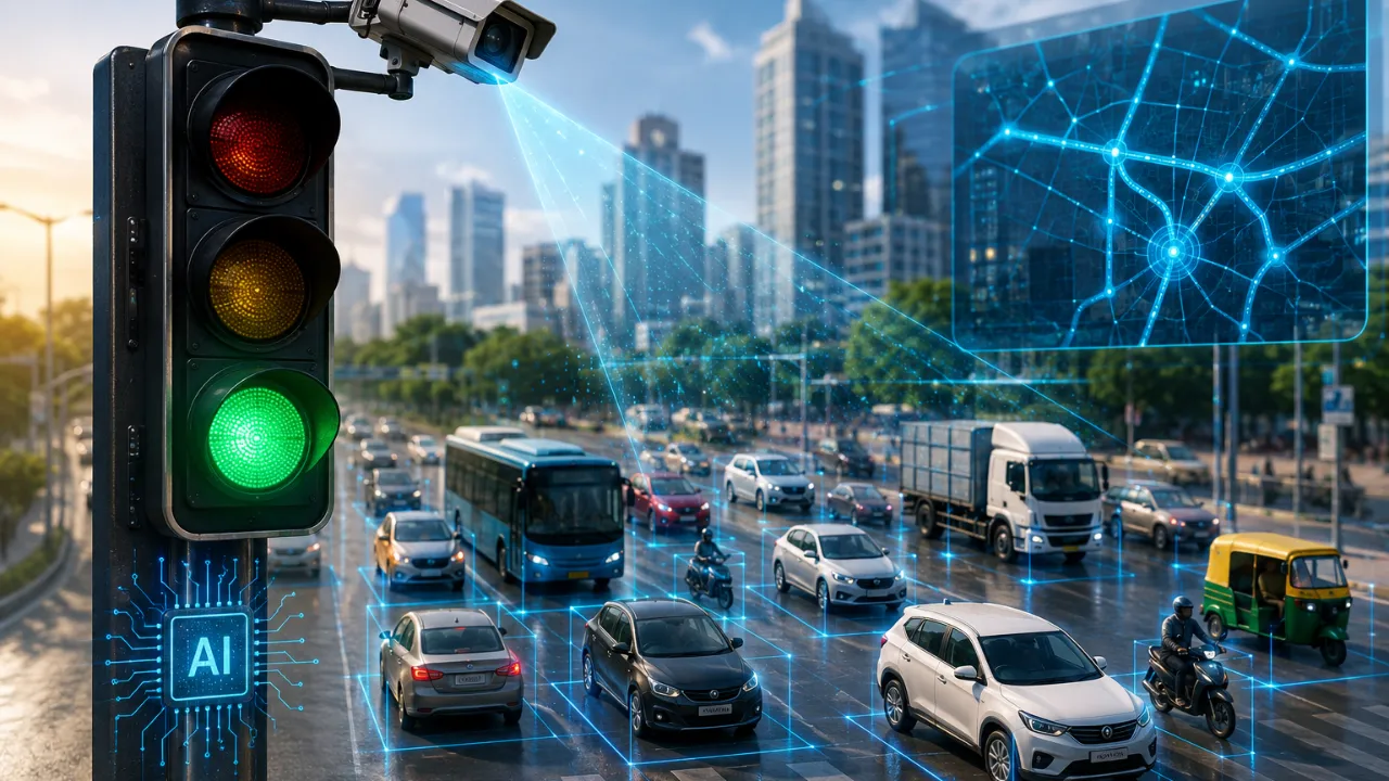 AI Traffic Management Gandhinagar