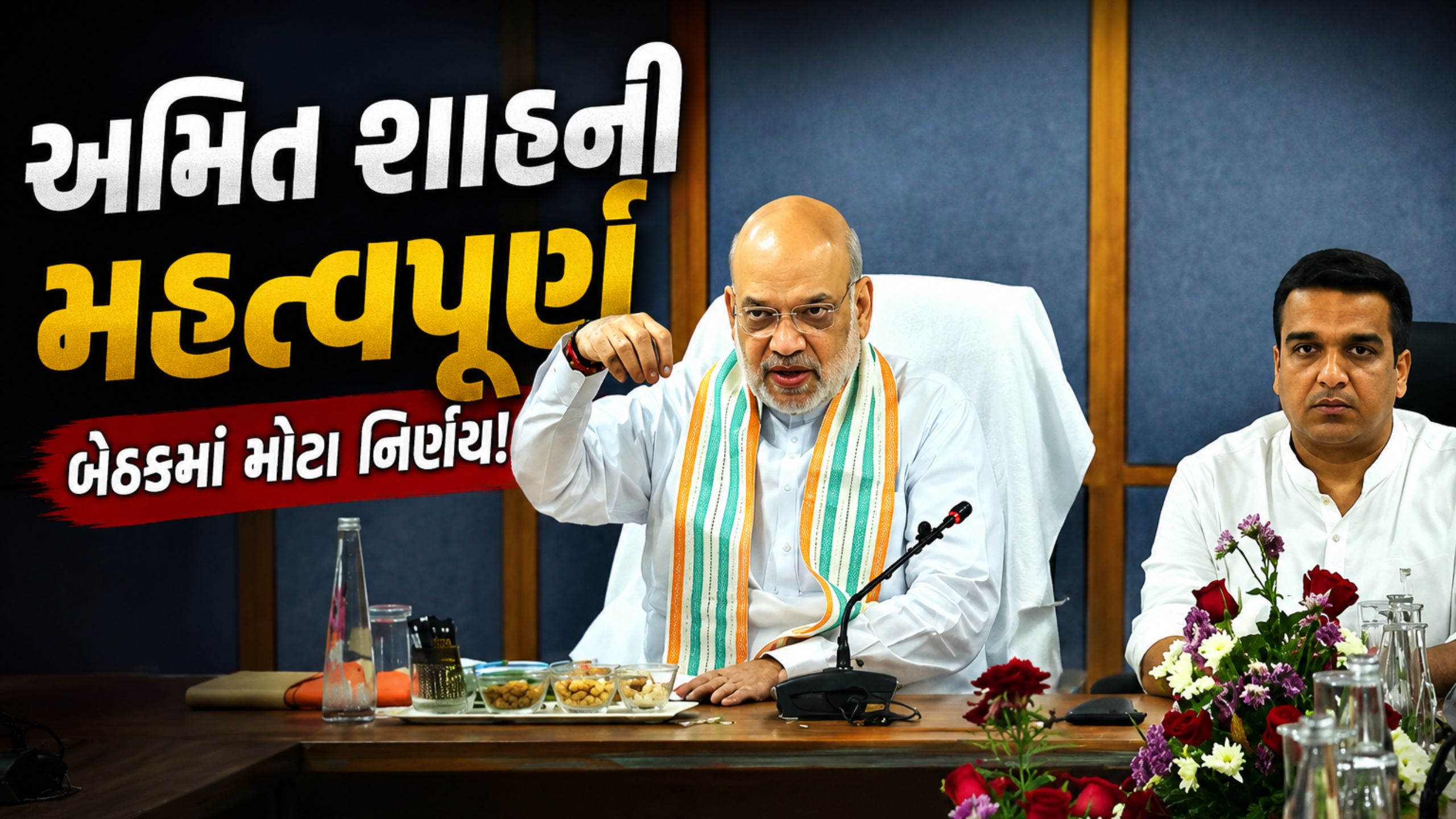 SG હાઈવે પર ટ્રાફિક અને ક્રાઈમ મુદ્દે Amit Shahની મેગા બેઠક