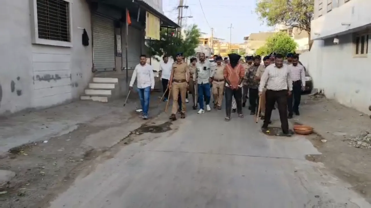 Amreli Police Action