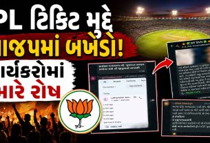 IPL tickets મુદ્દે ભાવનગર ભાજપમાં ઉકળાટ, જાણો મામલો