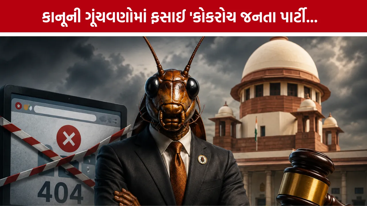 Cockroach Janata Party Website Blocked