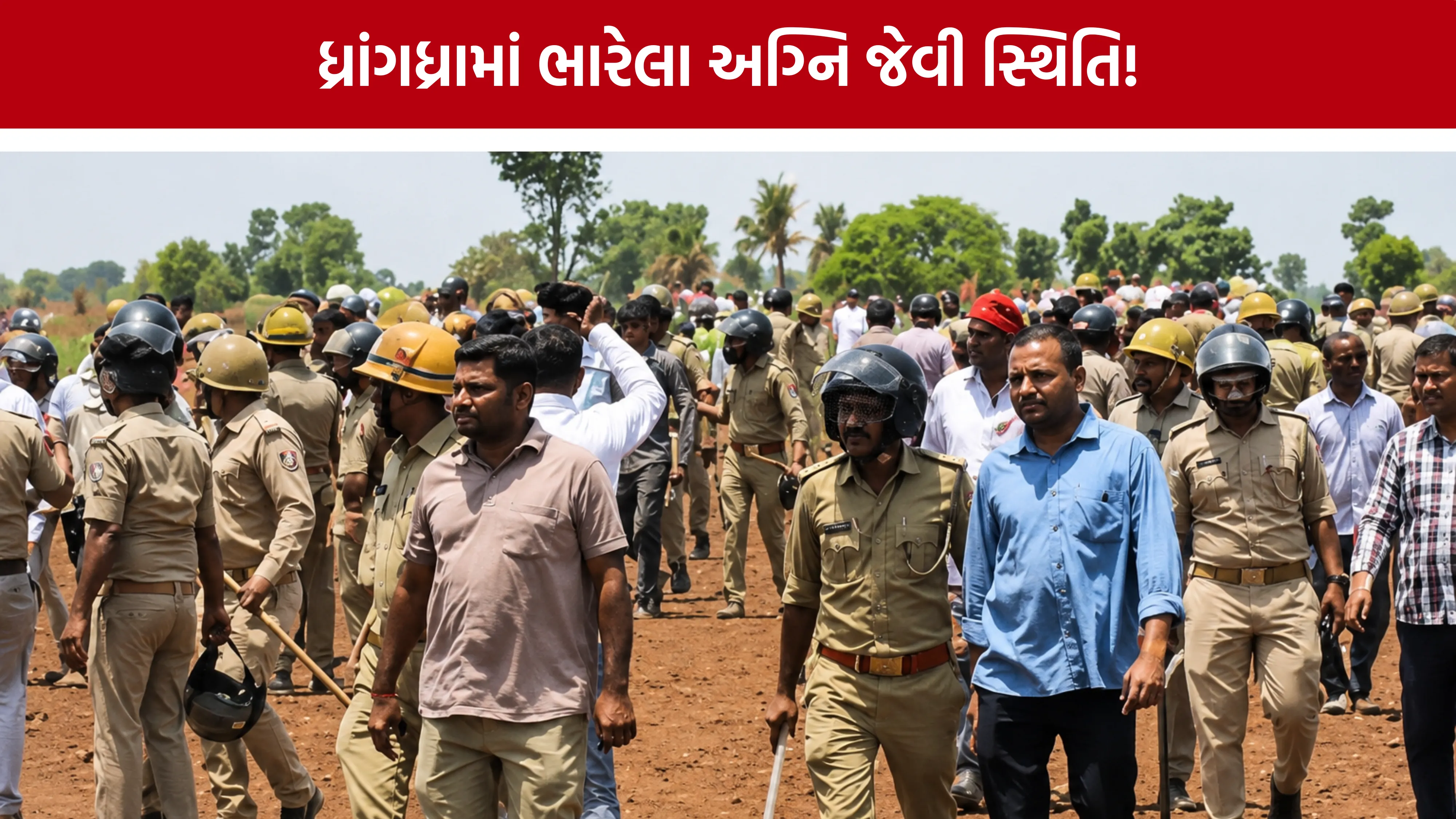 Dhrangadhra Kondh Farmers Protest