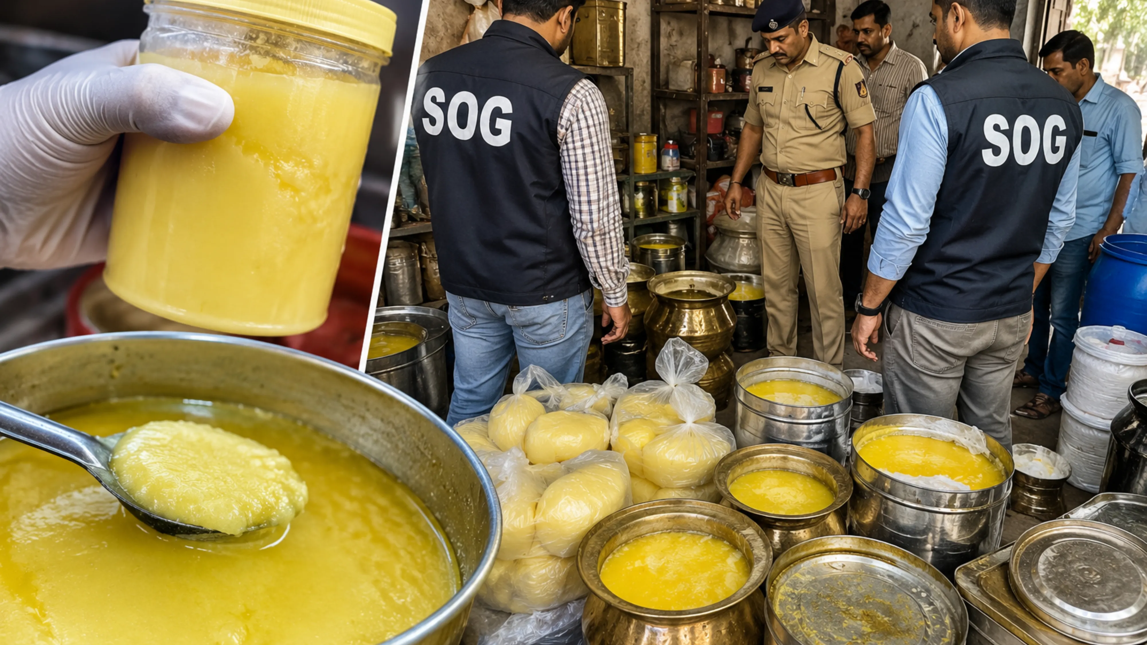 Dwarka Salaya Duplicate Ghee Scam Caught