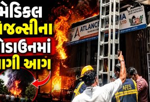 Ahmedabad Fire:Jodhpur BRTS નજીક મેડિકલ ગોડાઉનમાં આગ