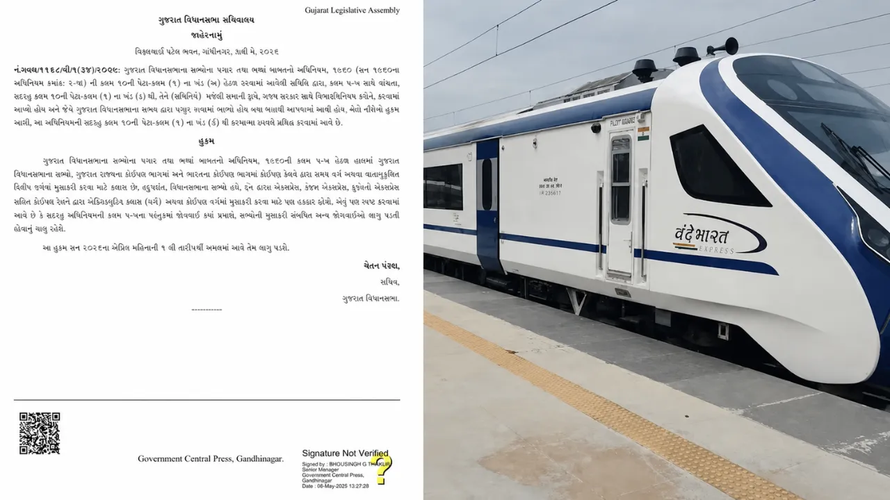Gujarat MLA Travel Allowance Increase