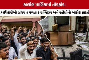 Kalol Nagarpalika Vandalism News