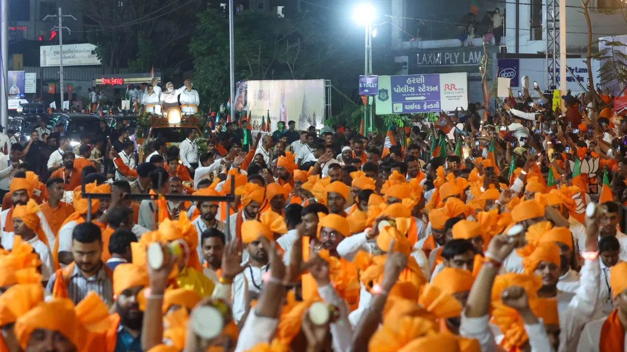 Narendra Modi in Vadodara