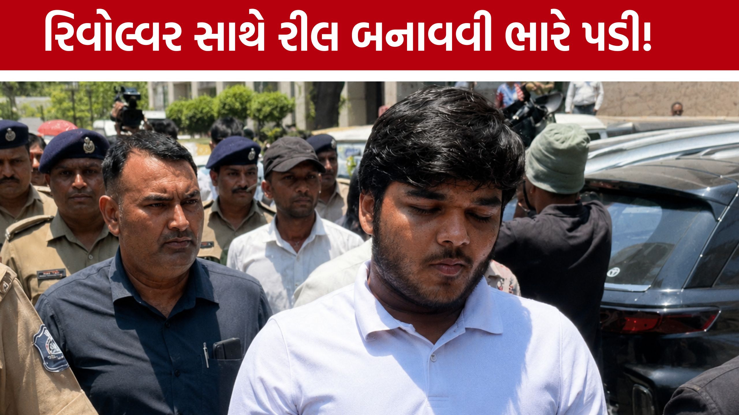 18 વર્ષનો યુવક અને 4 ગુના! હથિયાર સાથે Rajkot SOGના હાથે ઝડપાયો