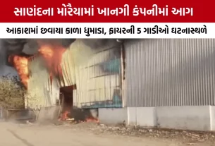 Sanand Moraiya Fire News