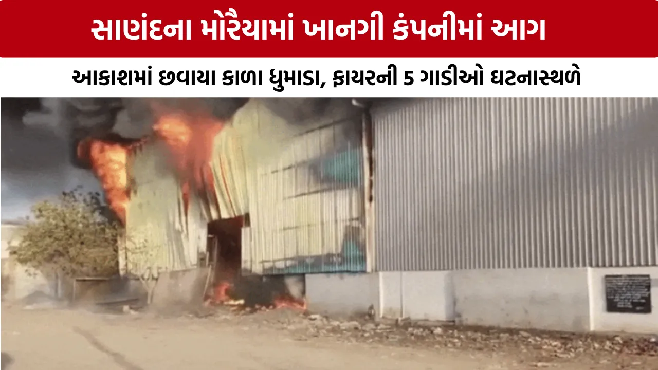 Sanand Moraiya Fire News