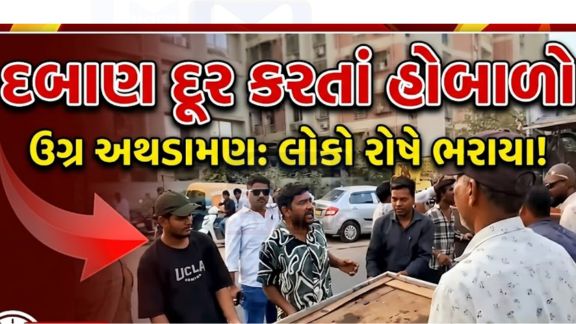 નિકોલ વિસ્તારમાં એસ્ટેટ વિભાગની ટીમ (AMC Team)પર પથ્થરમારાની ઘટના સામે આવતા મામલો ગરમાયો છે.