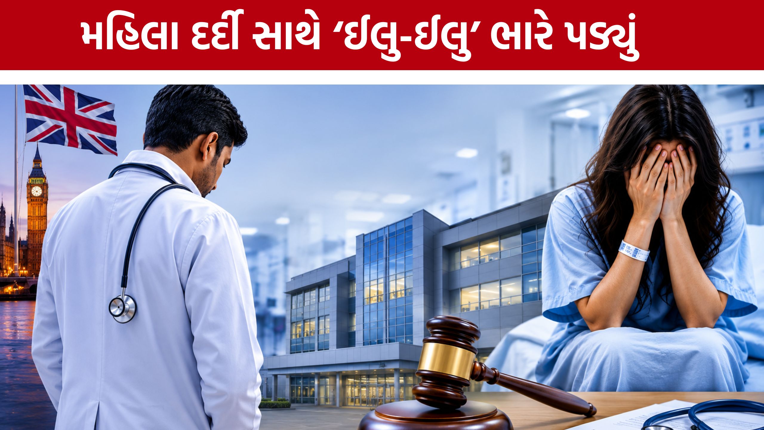 UKમાં ગુજરાતી Doctor Chirag Patel 8 મહિના માટે સસ્પેન્ડ