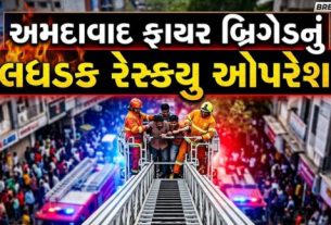 જમાલપુર ચાર રસ્તા નજીક એક યુવક અચાનક ઓવરબ્રિજ પરથી પીપળાના ઝાડ(Tree) પર ચડી ગયો અને લગભગ 20થી 25 મિનિટ સુધી ટોચ પર રહી રાજકીય નારા લગાવતો રહ્યો