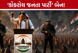 ‘Cockroach Janata Party’ના ફાઉન્ડરે સરકાર સામે ઉઠાવ્યા સવાલો