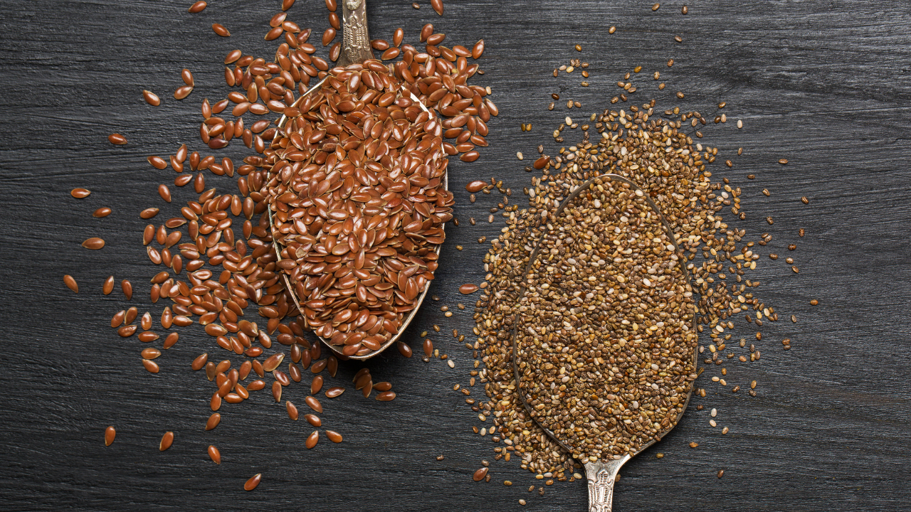 Chia and Flax Seeds
