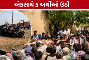 Halvad Accident:રણછોડગઢમાં માતમ: એક જ ગામના 5 યુવાનોના અકસ્માતમાં કરુણ મોત