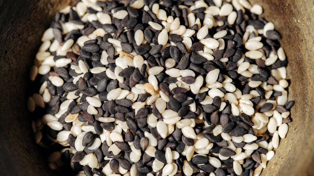 Sesame and Hemp Seeds
