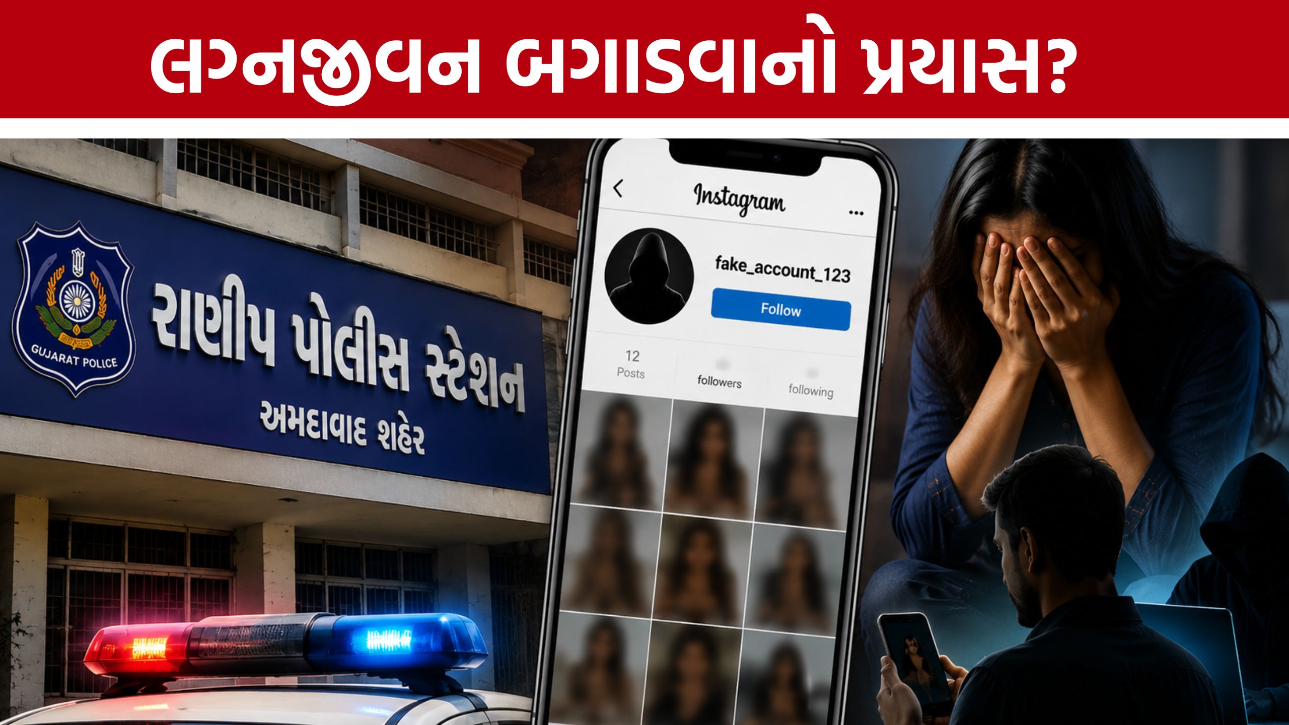 Social media harassment:ફેક Instagram એકાઉન્ટ બનાવી પરિણીતાને કરાયો ટાર્ગેટ
