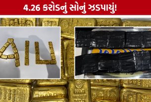 Ahmedabad Airport Gold Seizure:વિમાનના ટોયલેટમાં છુપાવ્યું હતું 2.8 કિલો સોનું