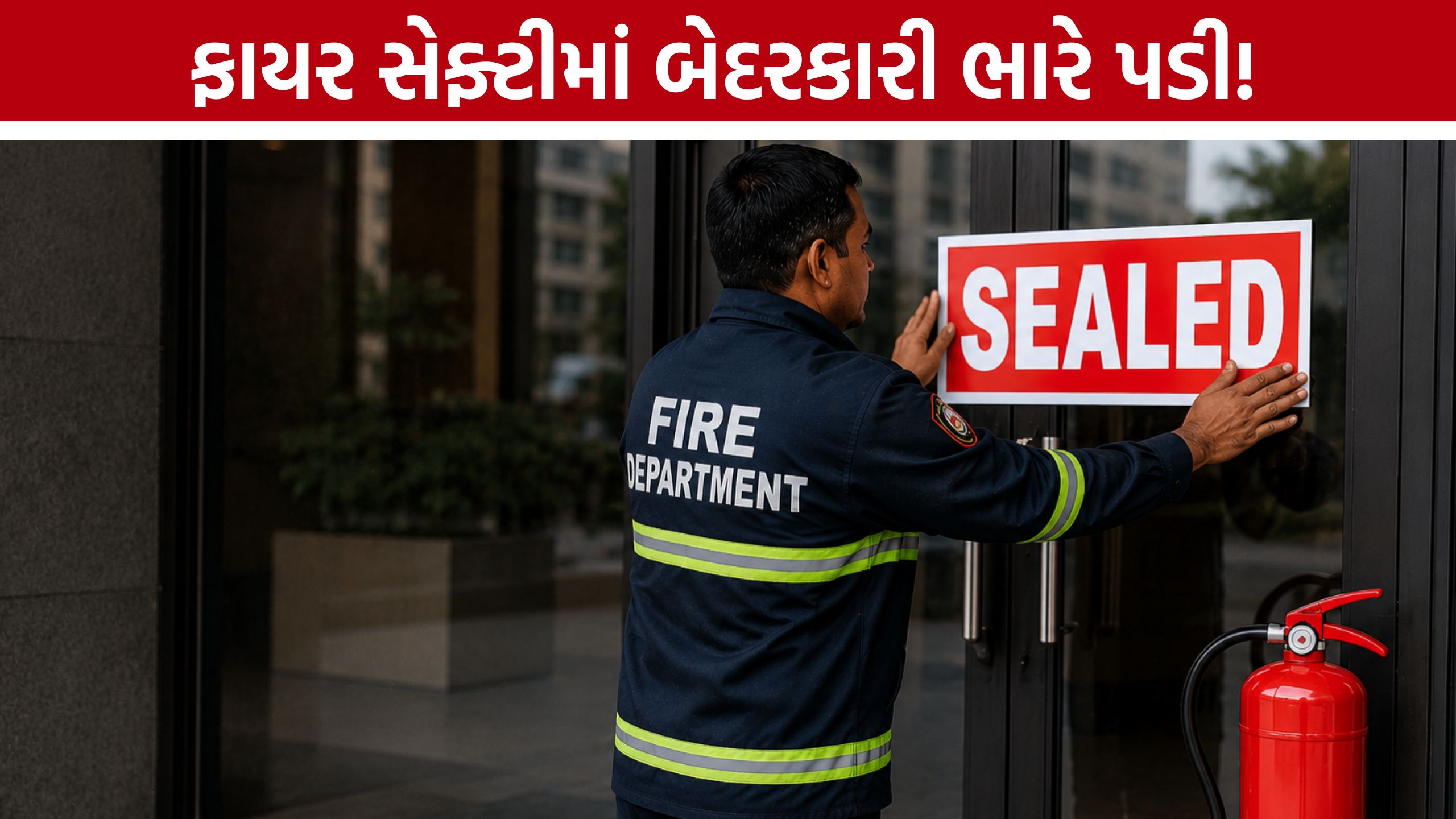 Ahmedabad Fire Department: 154 હોટલો અને 62 શૈક્ષણિક સંસ્થાઓને ફાયર નોટિસ