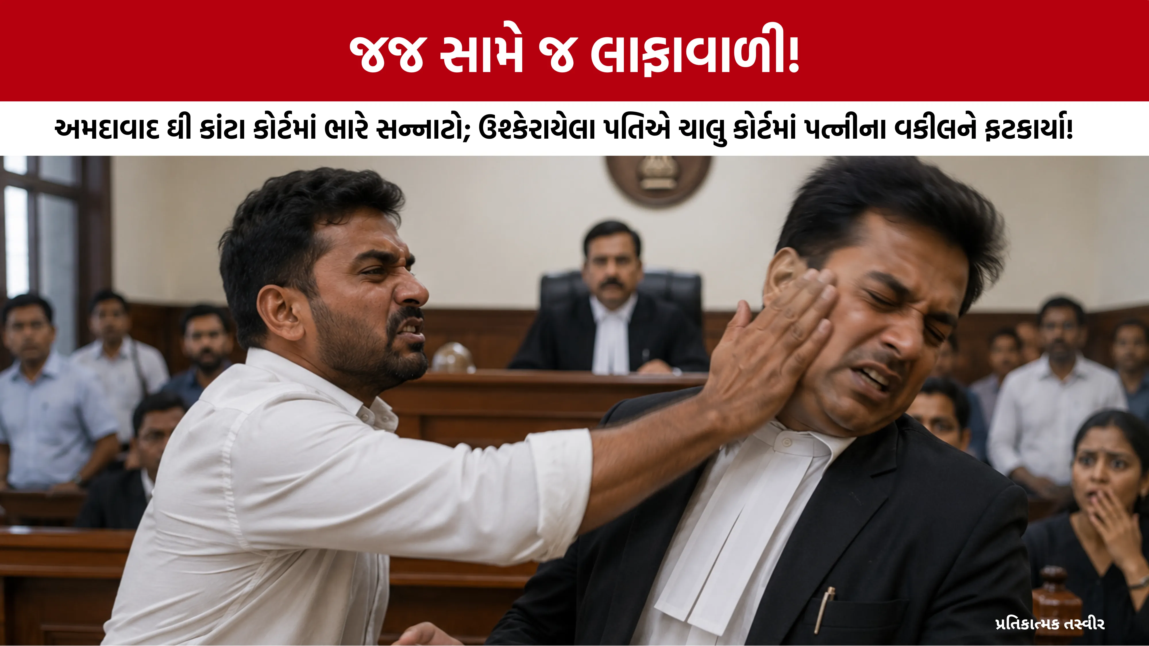 Ahmedabad Metro Court Live Drama