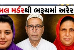 ભરૂચ શહેરમાં બનેલી ડબલ મર્ડર (Double Murder)ની ઘટનાએ સમગ્ર જિલ્લામાં ભારે ચકચાર મચાવી છે