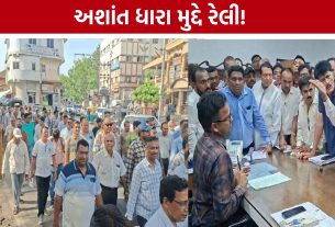 Ashant Dharaના અમલની માંગ સાથે ભાવનગરમાં વિશાળ રેલી, કલેક્ટરને આવેદનપત્ર