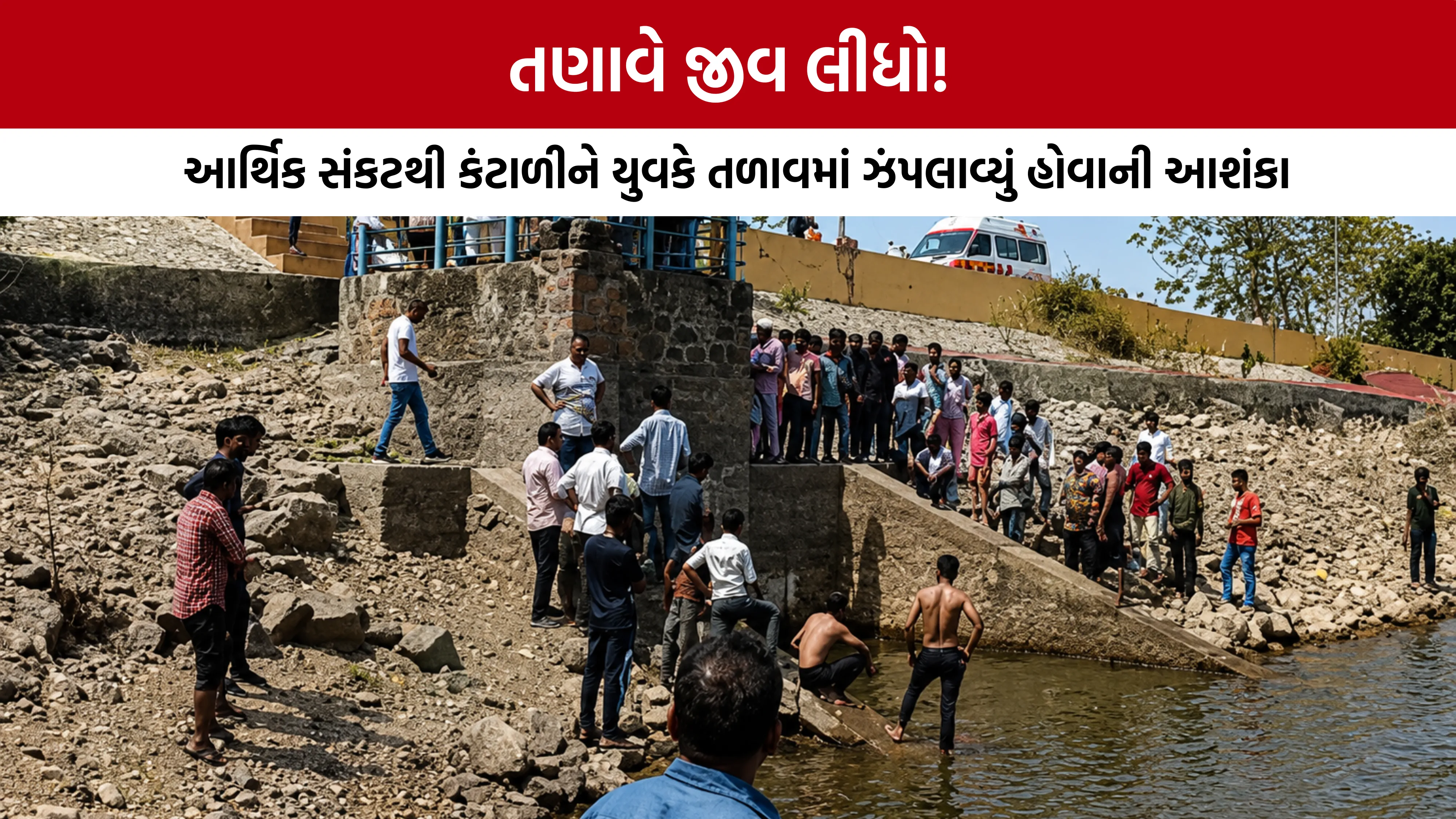 Bhavnagar Sihor Gautameshwar Lake Drowning