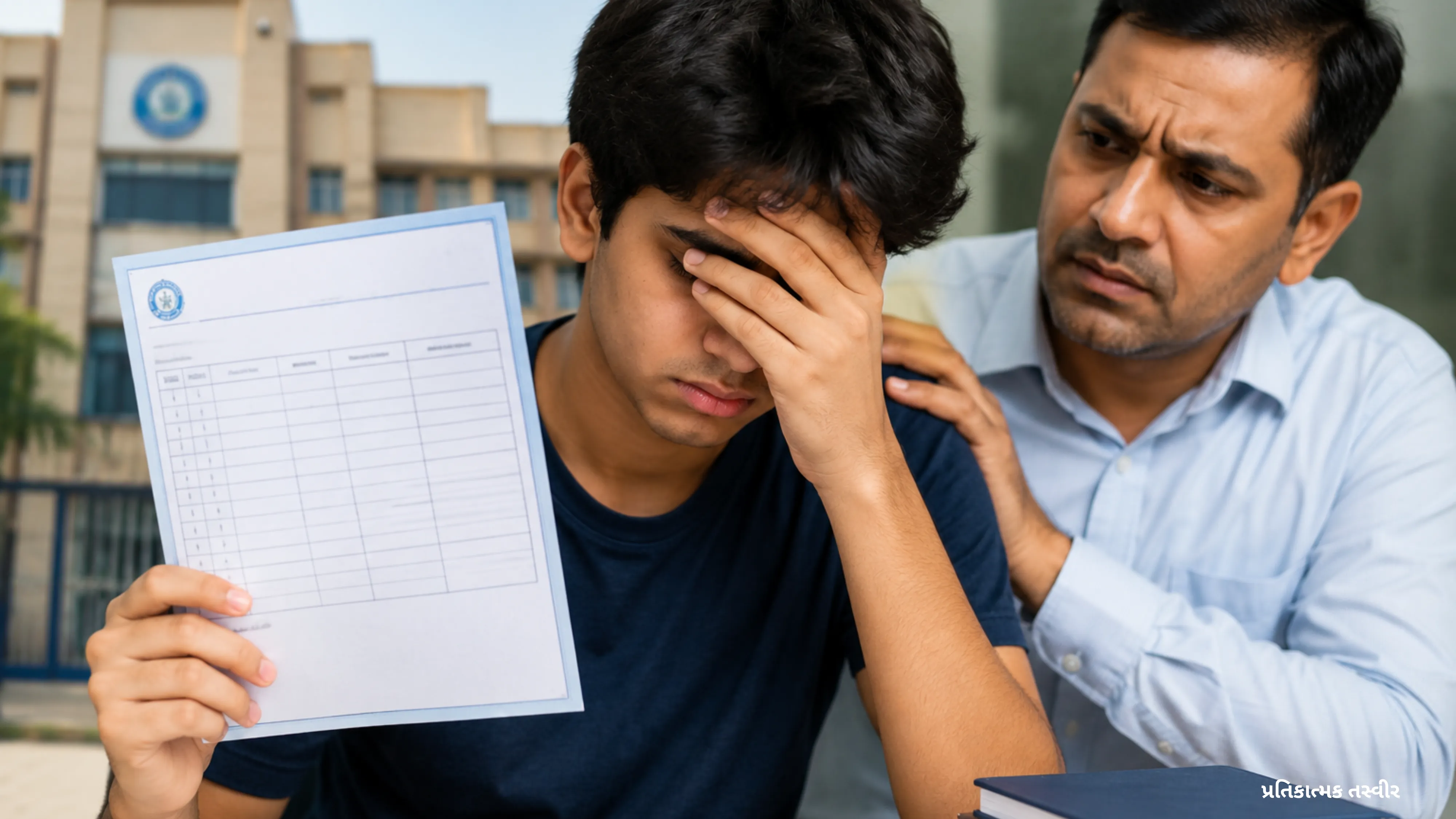 CBSE Blank Marksheet Issue