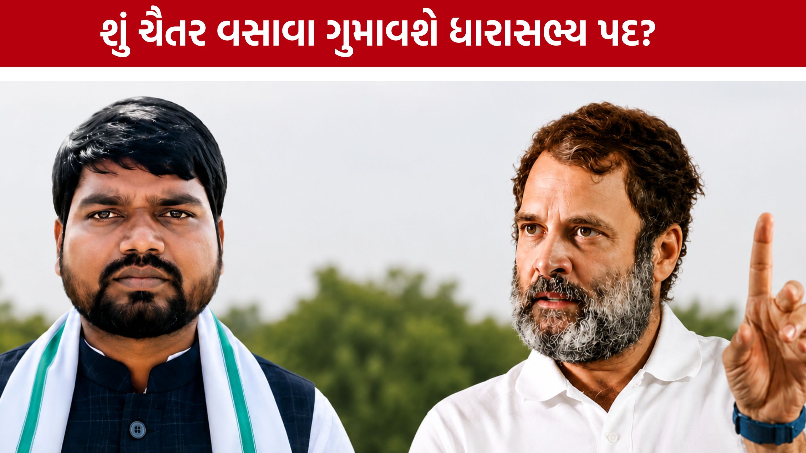 Rahul Gandhi જેવી સ્થિતિ? Chaitar Vasavaના ધારાસભ્ય પદ પર સસ્પેન્સ