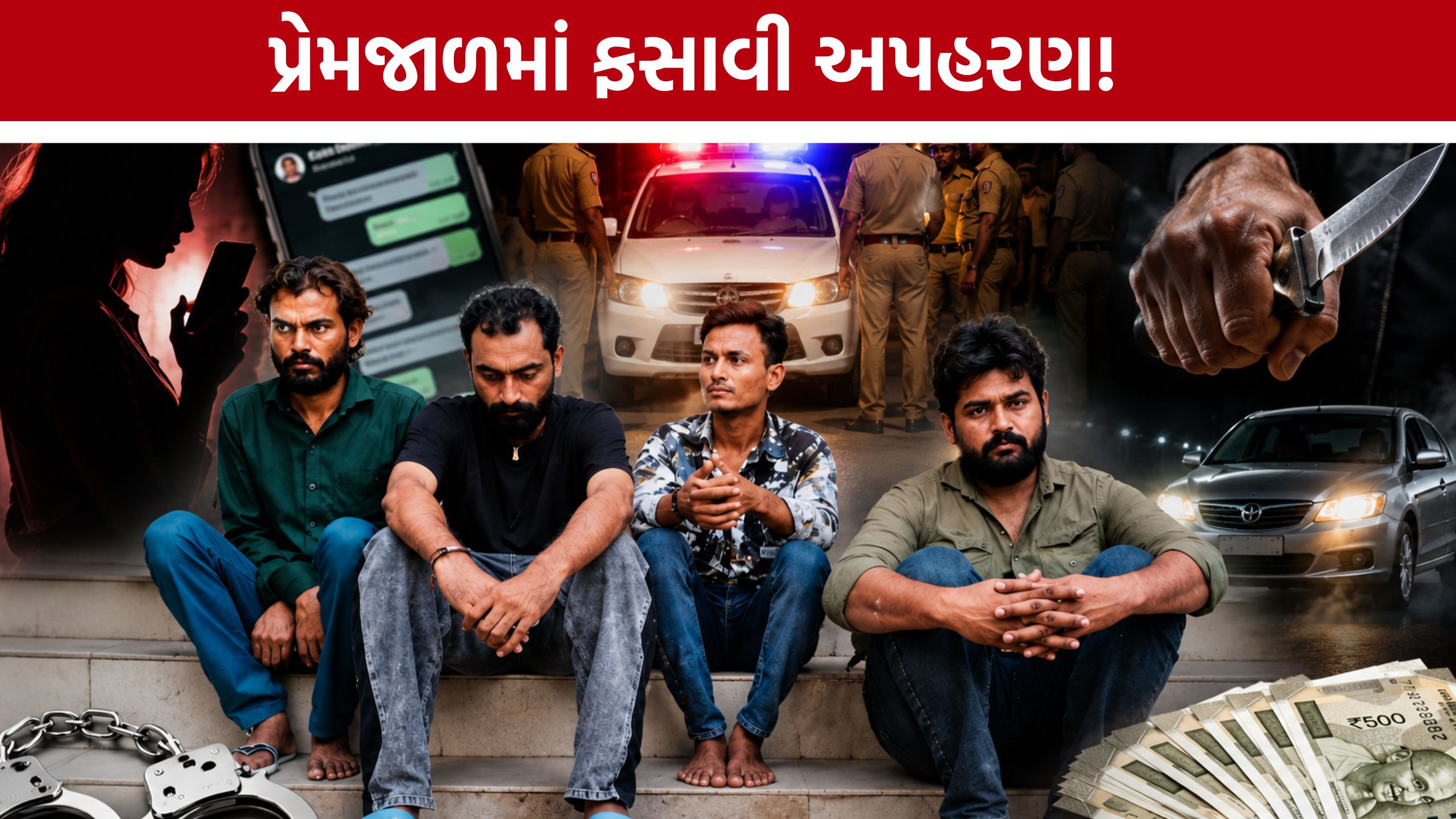 Deesa Honeytrap Case:હનીટ્રેપનો શિકાર બન્યો ખેડૂત યુવક, પોલીસની ઝડપી કાર્યવાહી